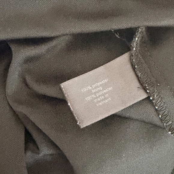 Lane Bryant Black & White Striped Fit & Flare Dress - Size 16 - Picture 8 of 8